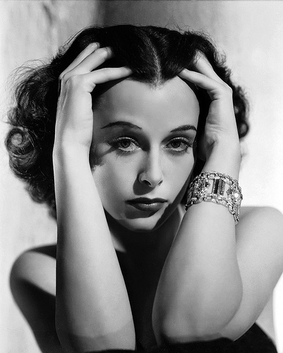 Hedy Lamarr (1914-2000). In Oostenrijk geboren Amerikaanse actrice van joodse afkomst